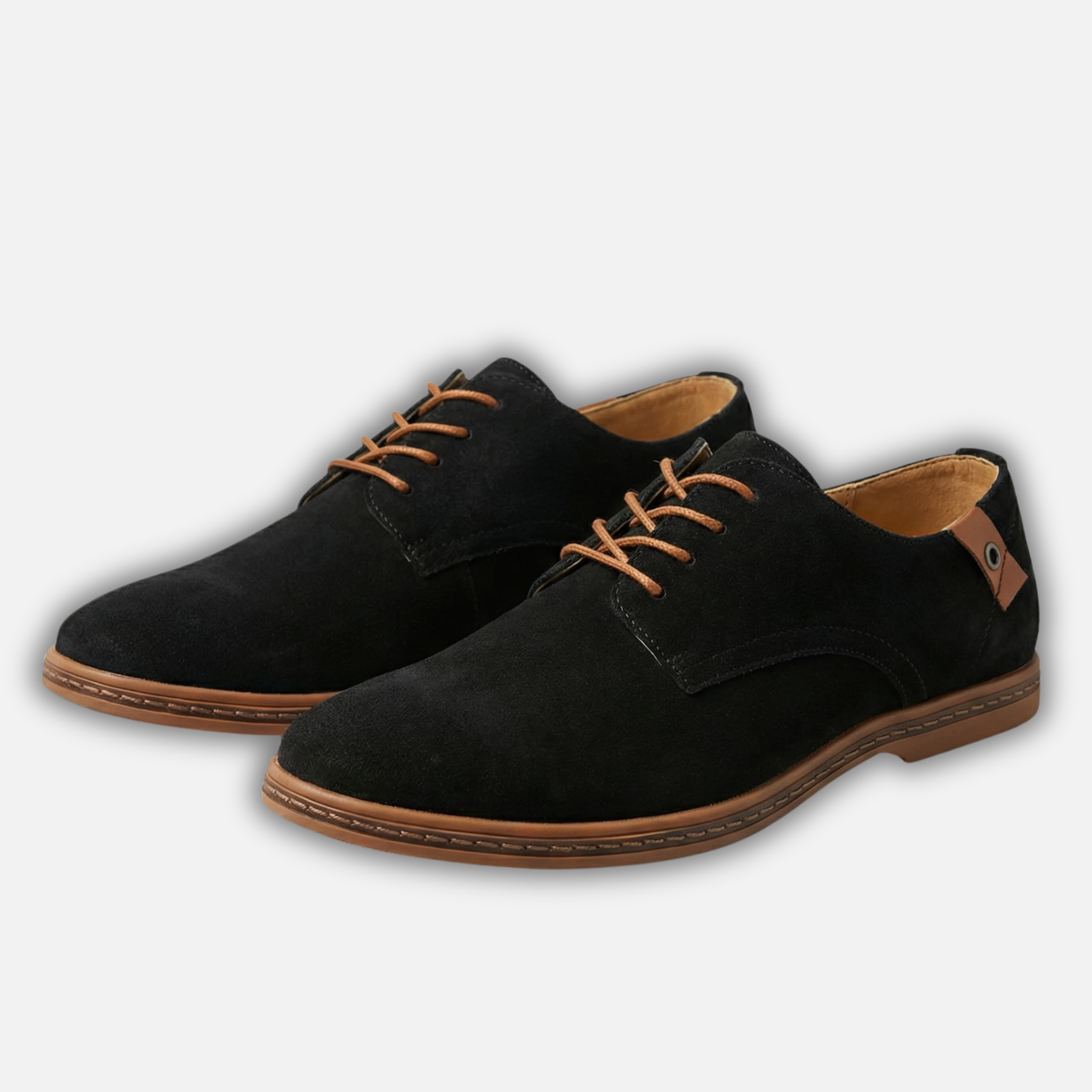 Lace-Up Casual Shoes with Durable Sole for Men
