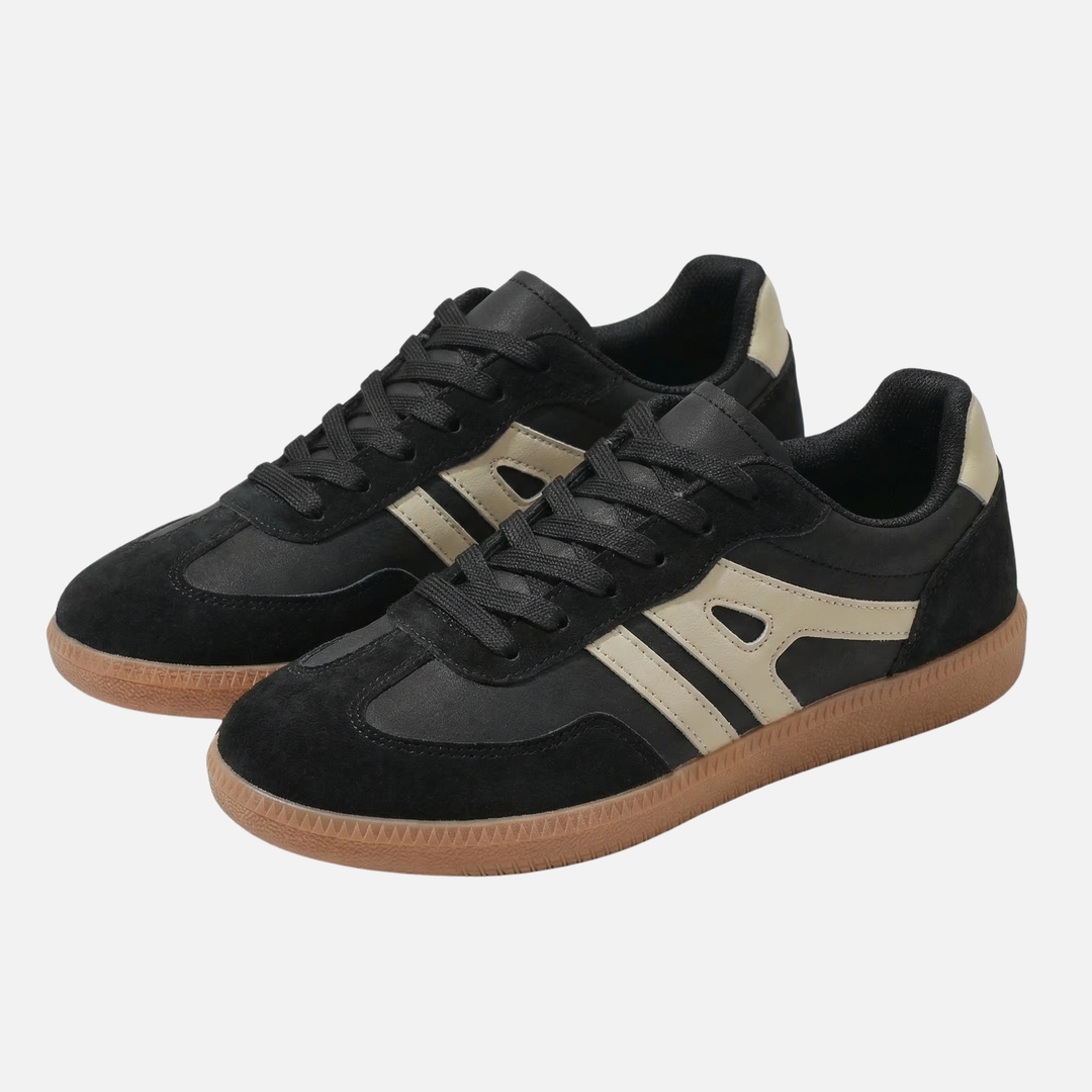 Lightweight Casual Sneakers with Textured Gum Sole for Women