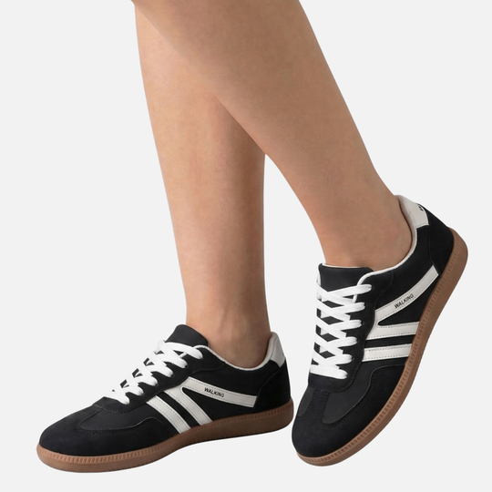 Lightweight Casual Sneakers with Textured Gum Sole for Women