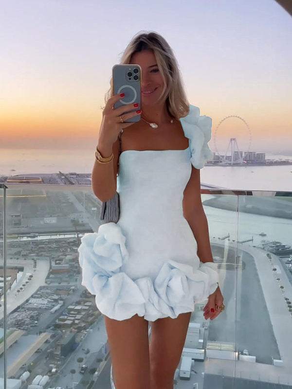 Luna’s Dreamy Romance Layered Mini Dress