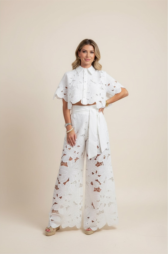 Luna's Two-Piece Cut Out Summer Set