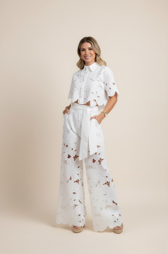 Luna's Two-Piece Cut Out Summer Set