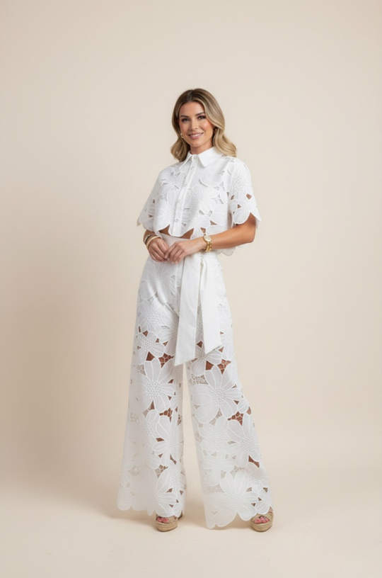 Luna's Two-Piece Cut Out Summer Set