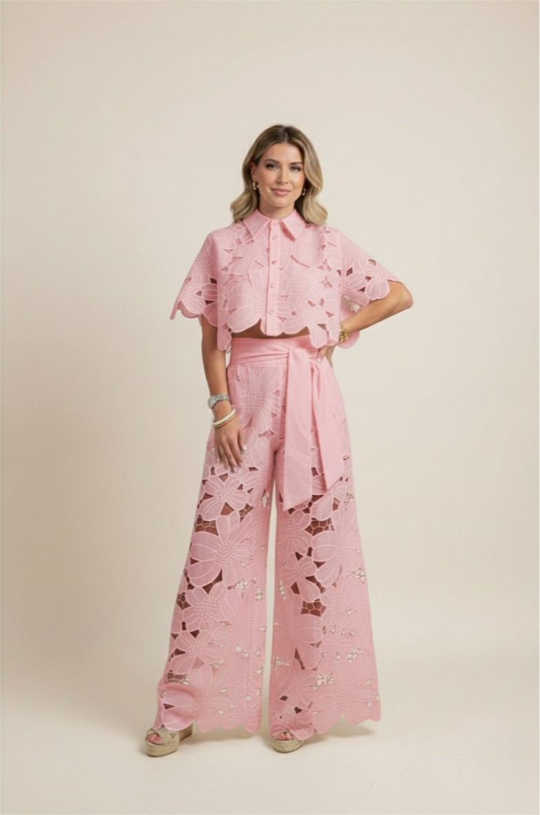 Luna's Two-Piece Cut Out Summer Set