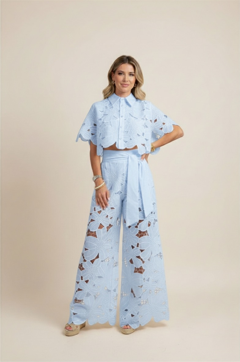 Luna's Two-Piece Cut Out Summer Set