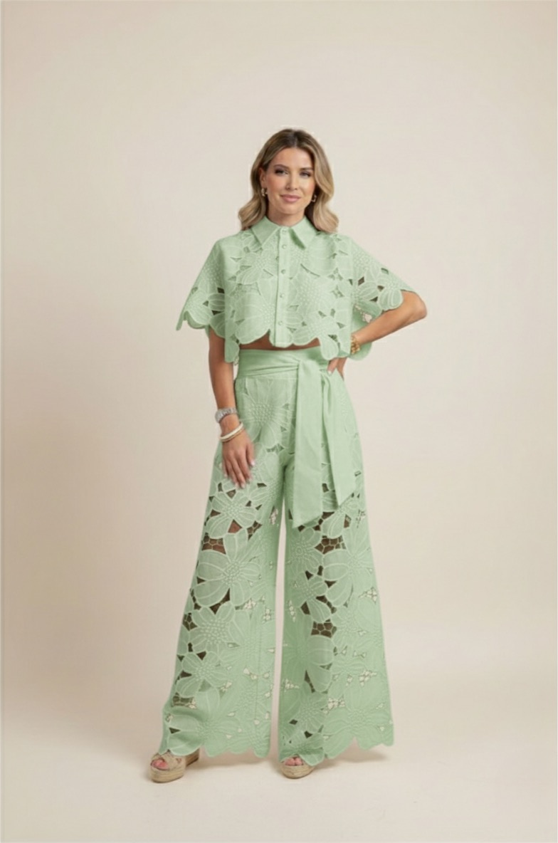 Luna's Two-Piece Cut Out Summer Set