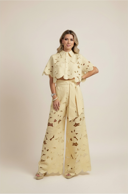 Luna's Two-Piece Cut Out Summer Set
