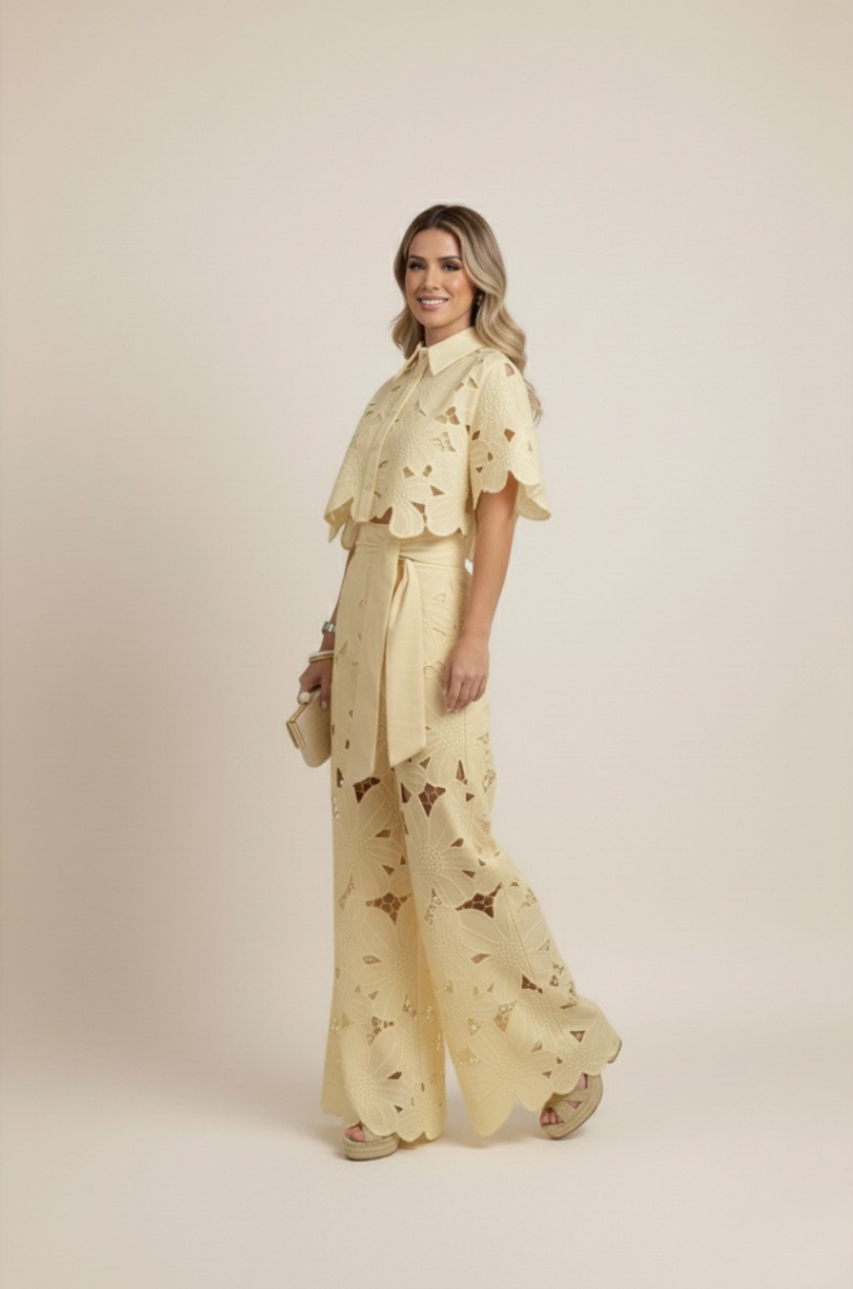 Luna's Two-Piece Cut Out Summer Set