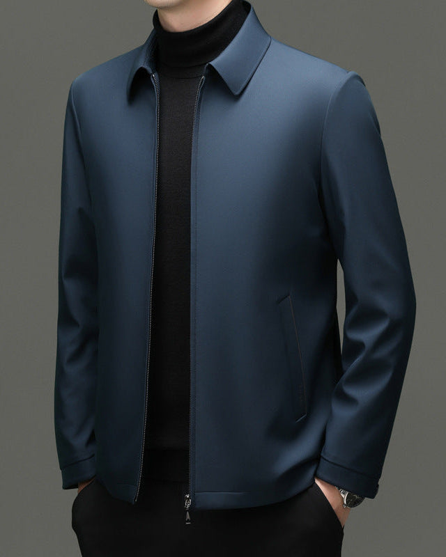 Men’s Casual Jacket with High Collar