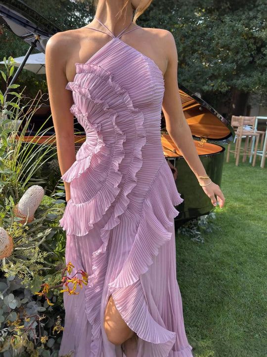 SEREPHINA | ELEGANT RUFFLED DRESS