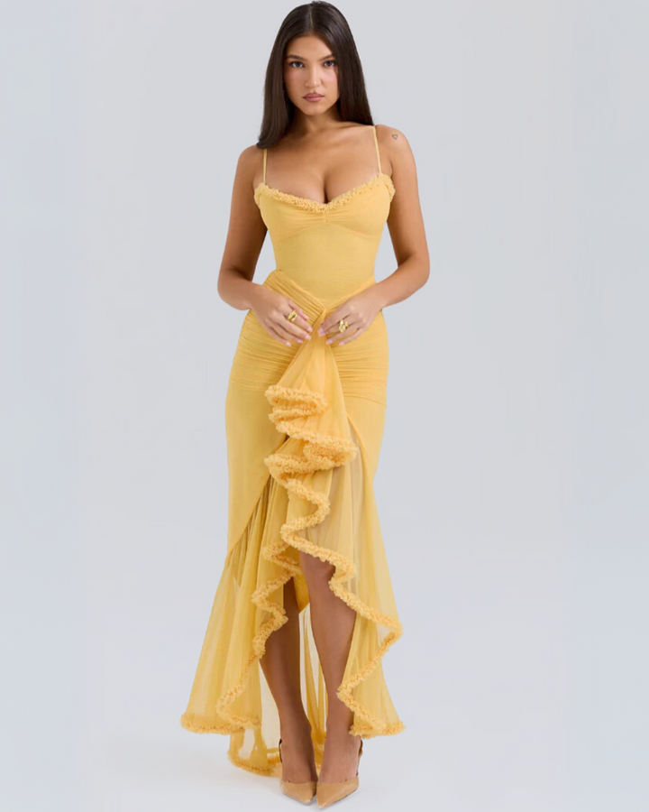 FLORENCE | ROMANTIC RUFFLE DRESS