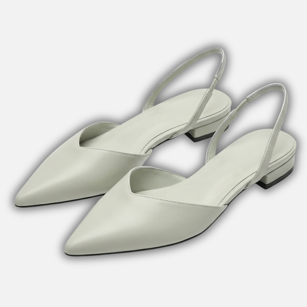 Pointed Toe Sandals with Slingback Strap for Women