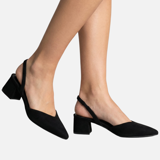 Pointed Toe Sandals with Slingback Strap for Women