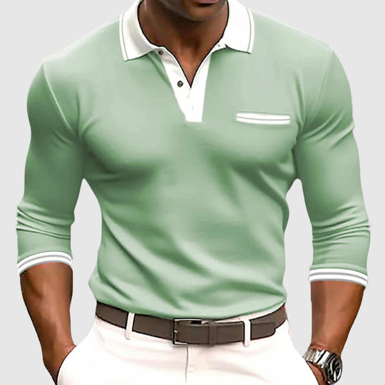Mason | Camisa con Detalles de Contraste Elegantes