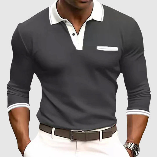 Mason | Camisa con Detalles de Contraste Elegantes