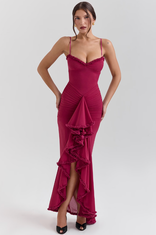 FLORENCE | ROMANTIC RUFFLE DRESS
