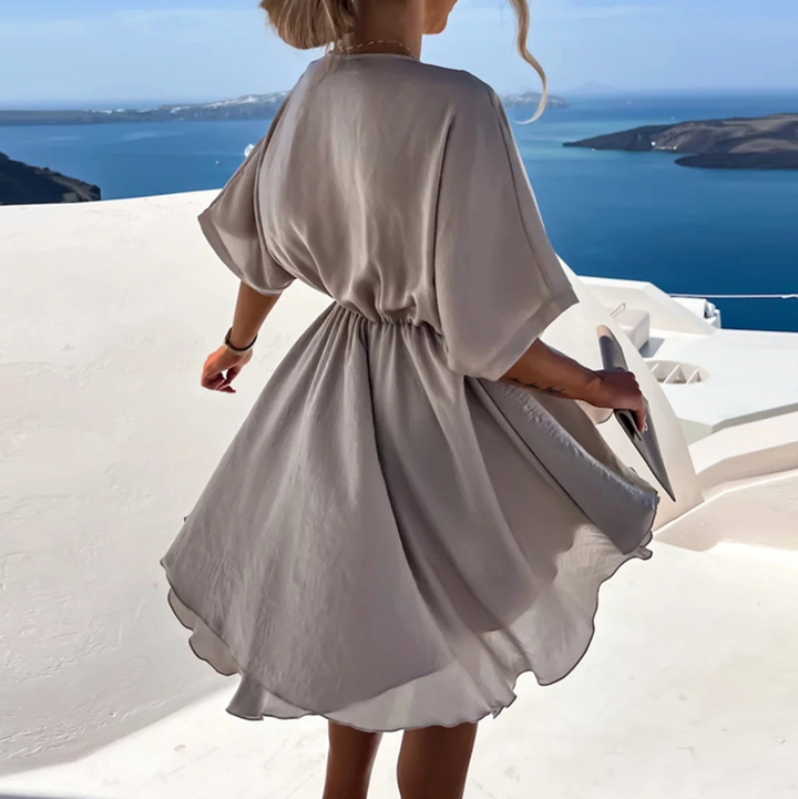 GRETHA | TWIST MINI DRESS