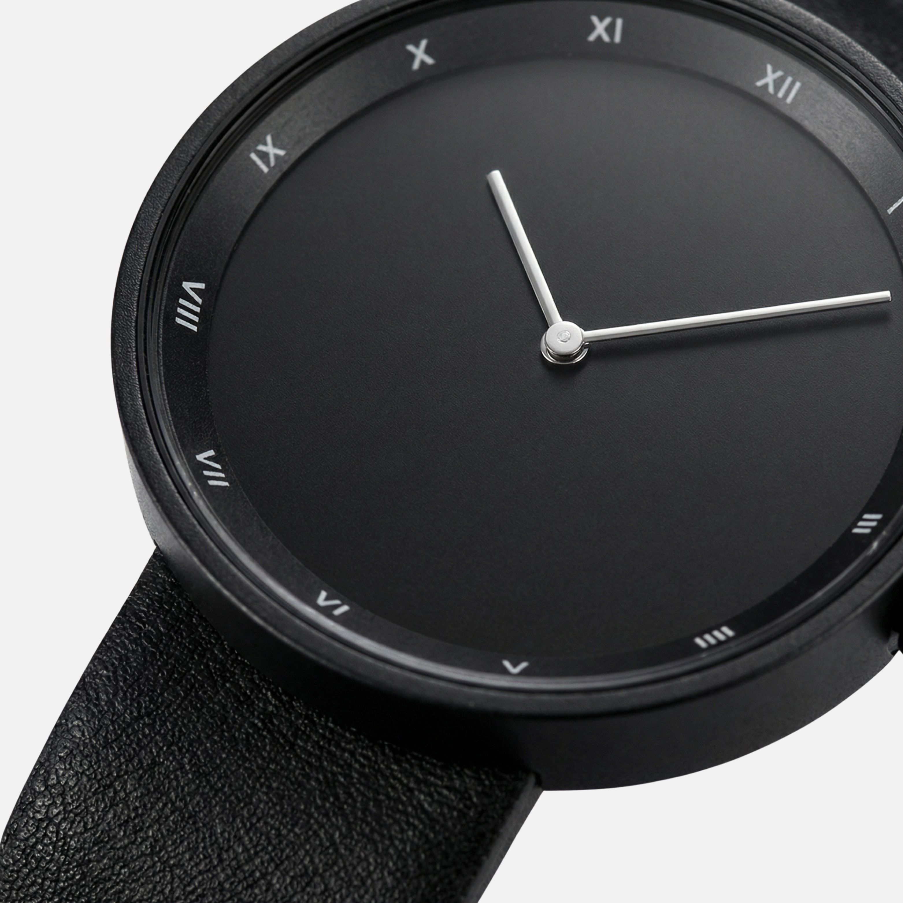 Ultra-Minimalist Watch with Alloy Case for Men