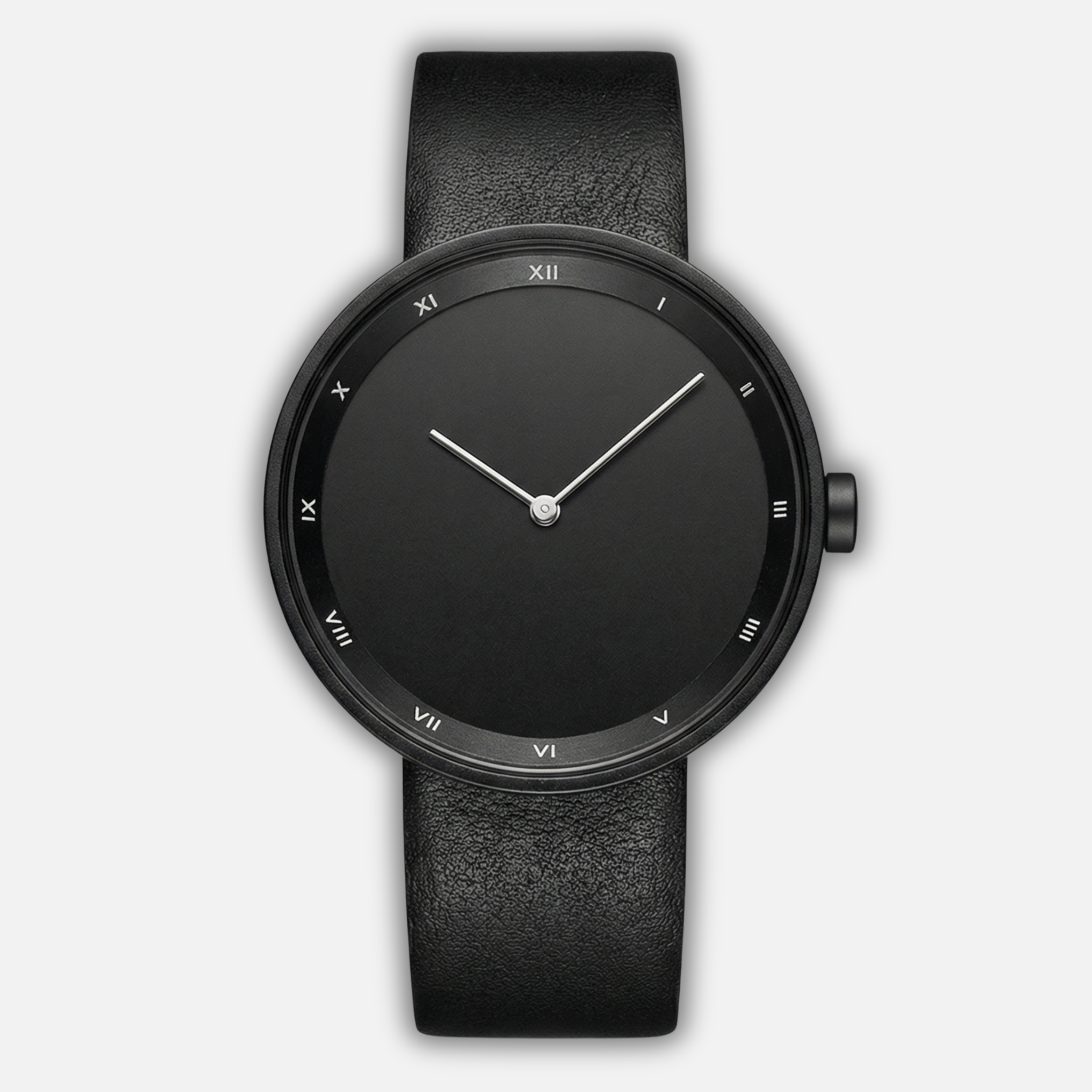 Ultra-Minimalist Watch with Alloy Case for Men