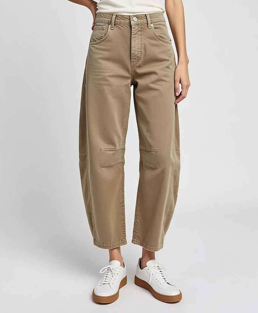High Waist Wide-Leg Denim Jeans – Relaxed Fit Pants for Women