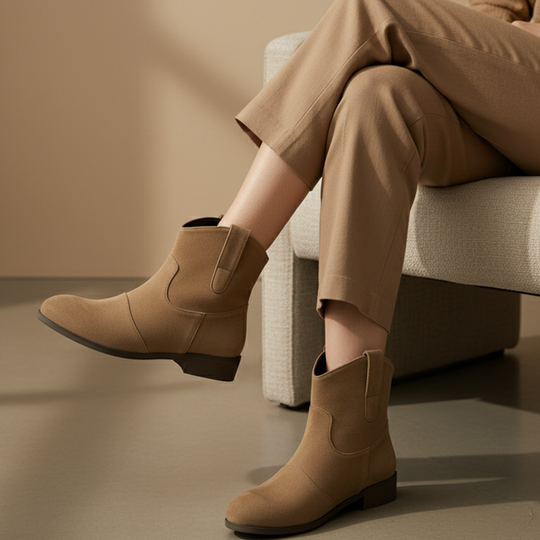 Women’s Western-Inspired Cowboy Ankle Boots
