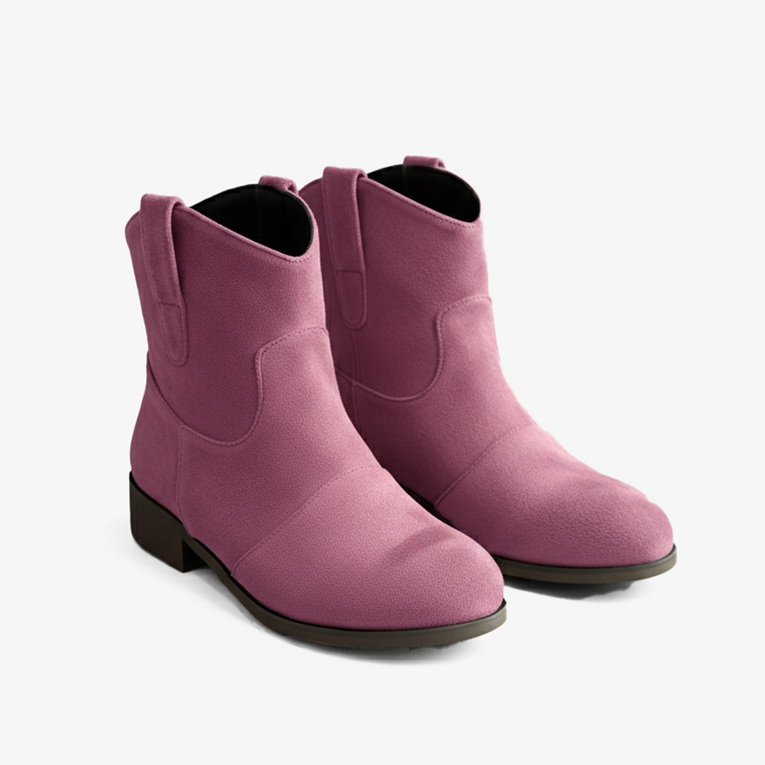 Women’s Western-Inspired Cowboy Ankle Boots