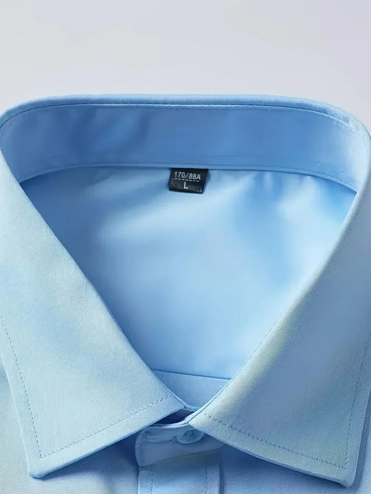 Hunter | Elegant Long Sleeve Button-Up Shirt