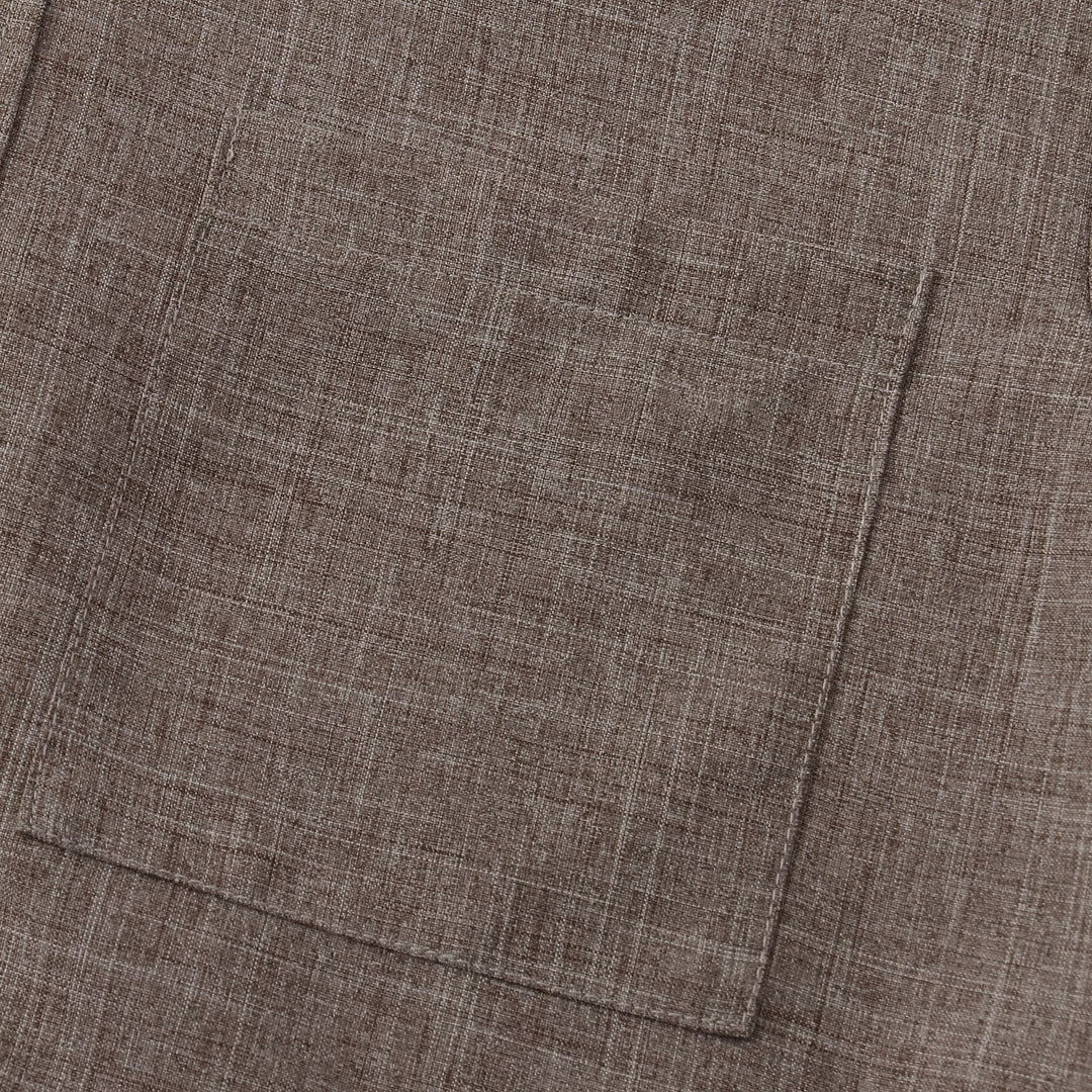 Benjamin | Solid Cotton Shirt with Buttons.