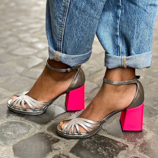 Noelyrah | Refined Heels Silver