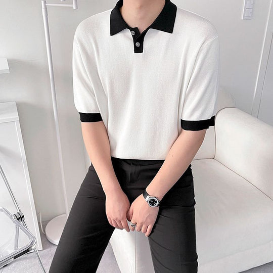 Adam | Wide Sleeve Polo for Men