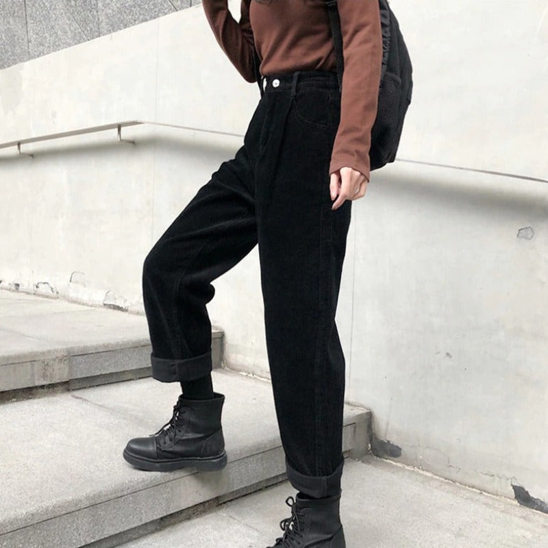 Corduroy Pants for Women | Wide Leg
