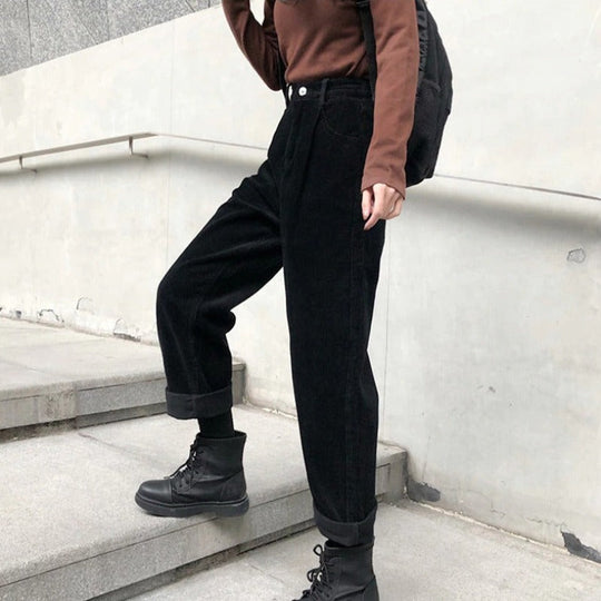 Corduroy Pants for Women | Wide Leg
