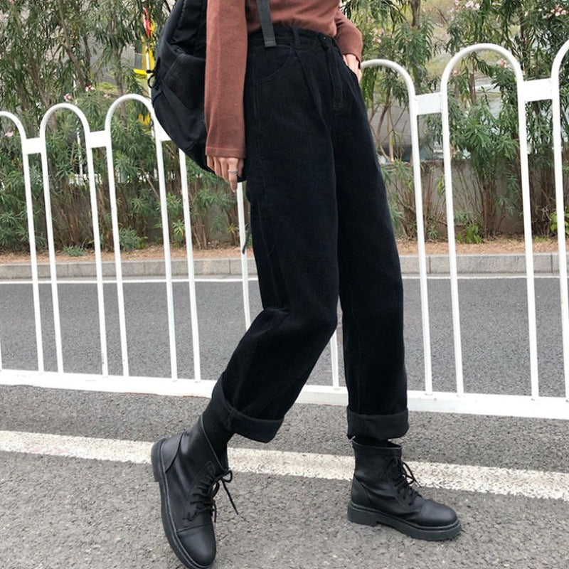 Corduroy Pants for Women | Wide Leg