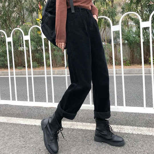 Corduroy Pants for Women | Wide Leg