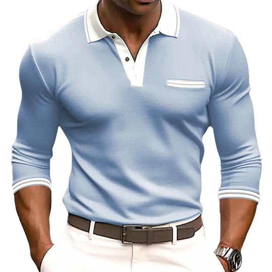 Mason | Camisa con Detalles de Contraste Elegantes