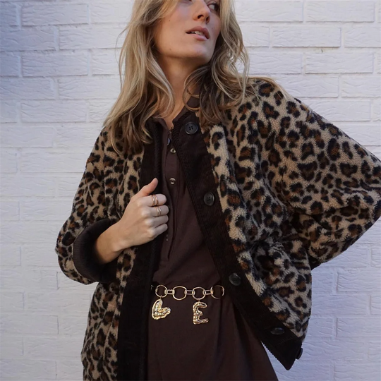 Leopard Print Jacket for Women
