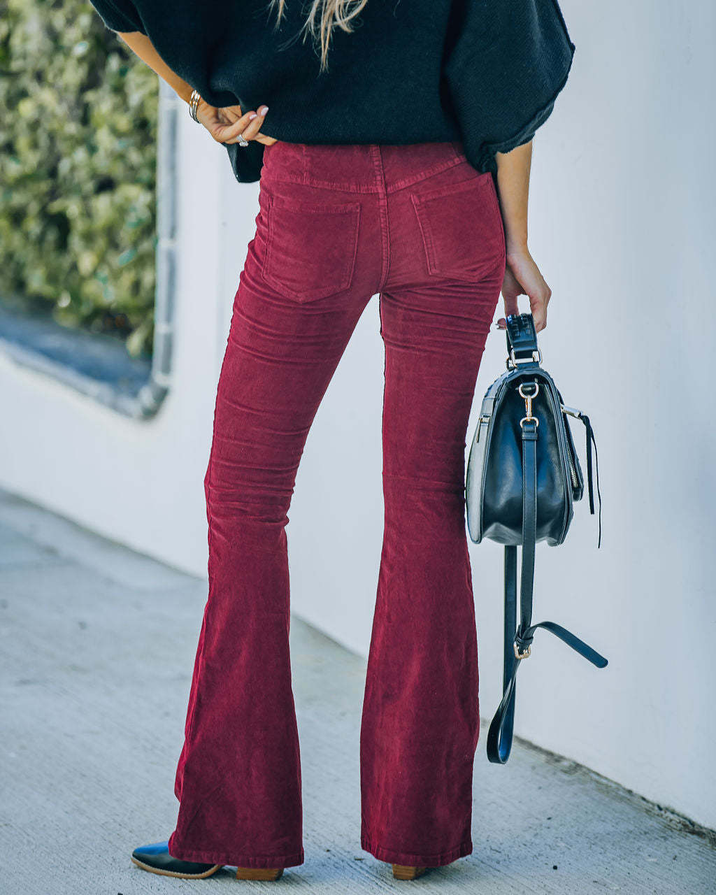 Slim Flared Trousers for Women